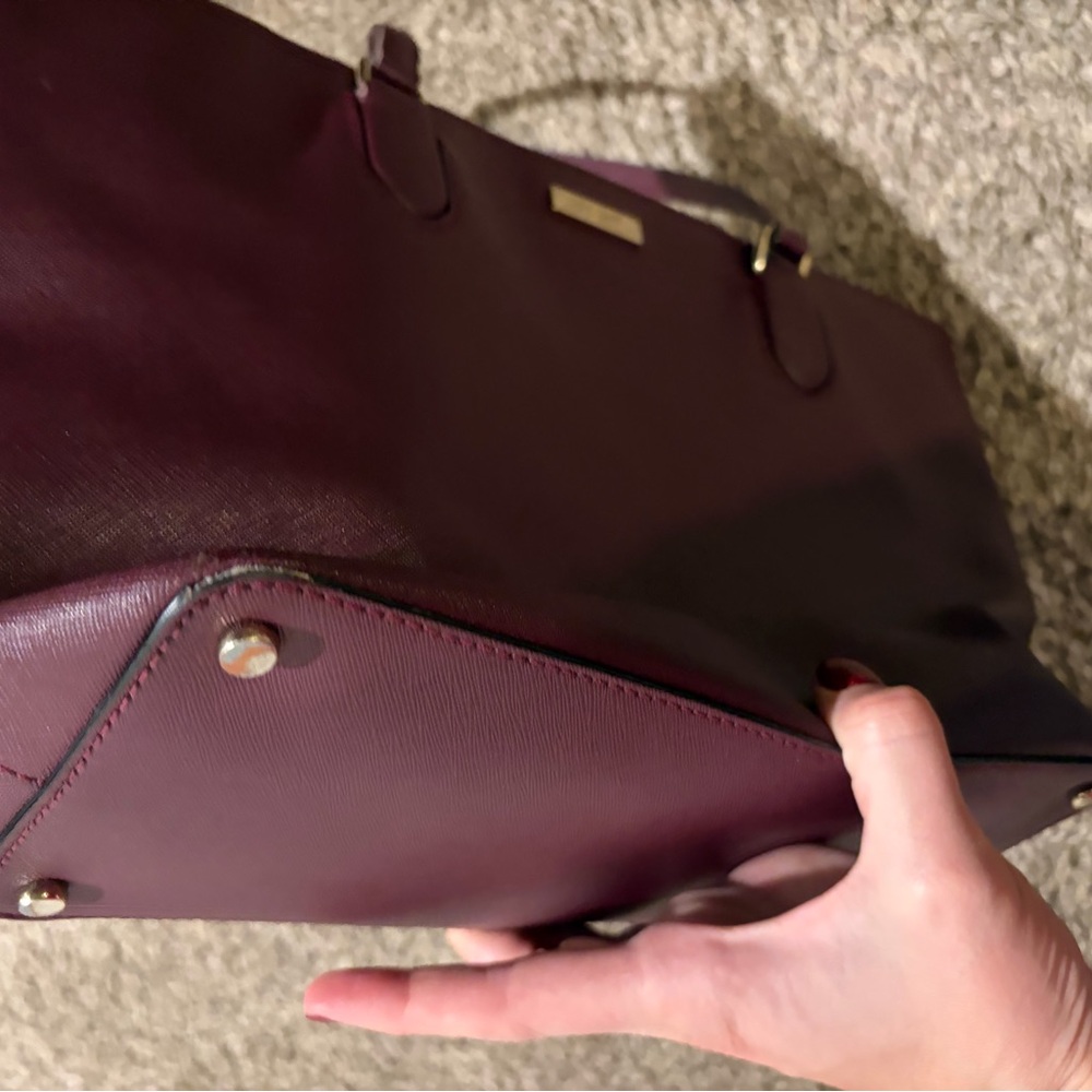 Kate Spade Deep Purple Tote Bag - Picture 8 of 11